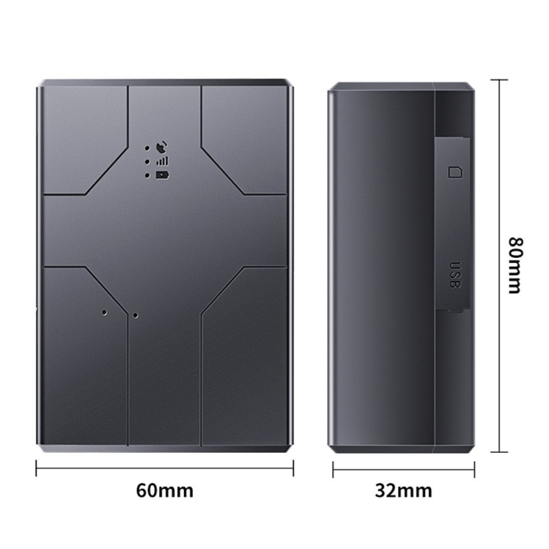 Q16 GPS Tracker Magnetic Anti Theft 4G Locator Multi Alerts Tracking Device