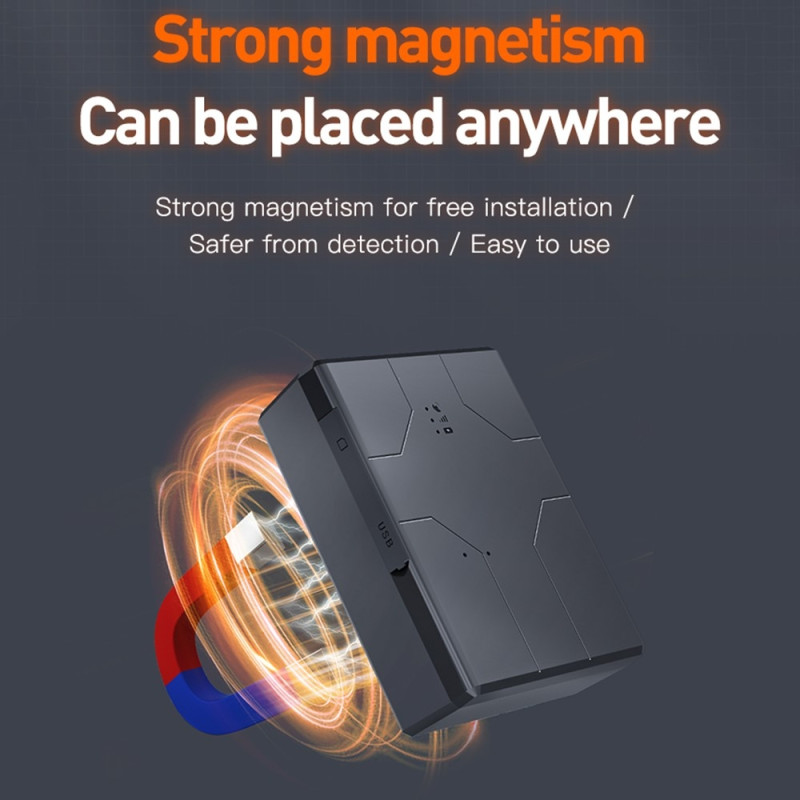 Q16 GPS Tracker Magnetisk Anti Theft 4G Locator Multi Alerts Sporingsenhed