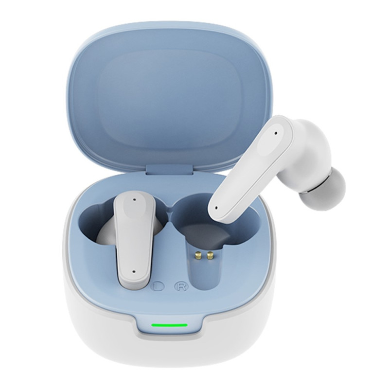 Bluetooth Hörlurar AI Smart Multi-Language Translation Översättare - Blå