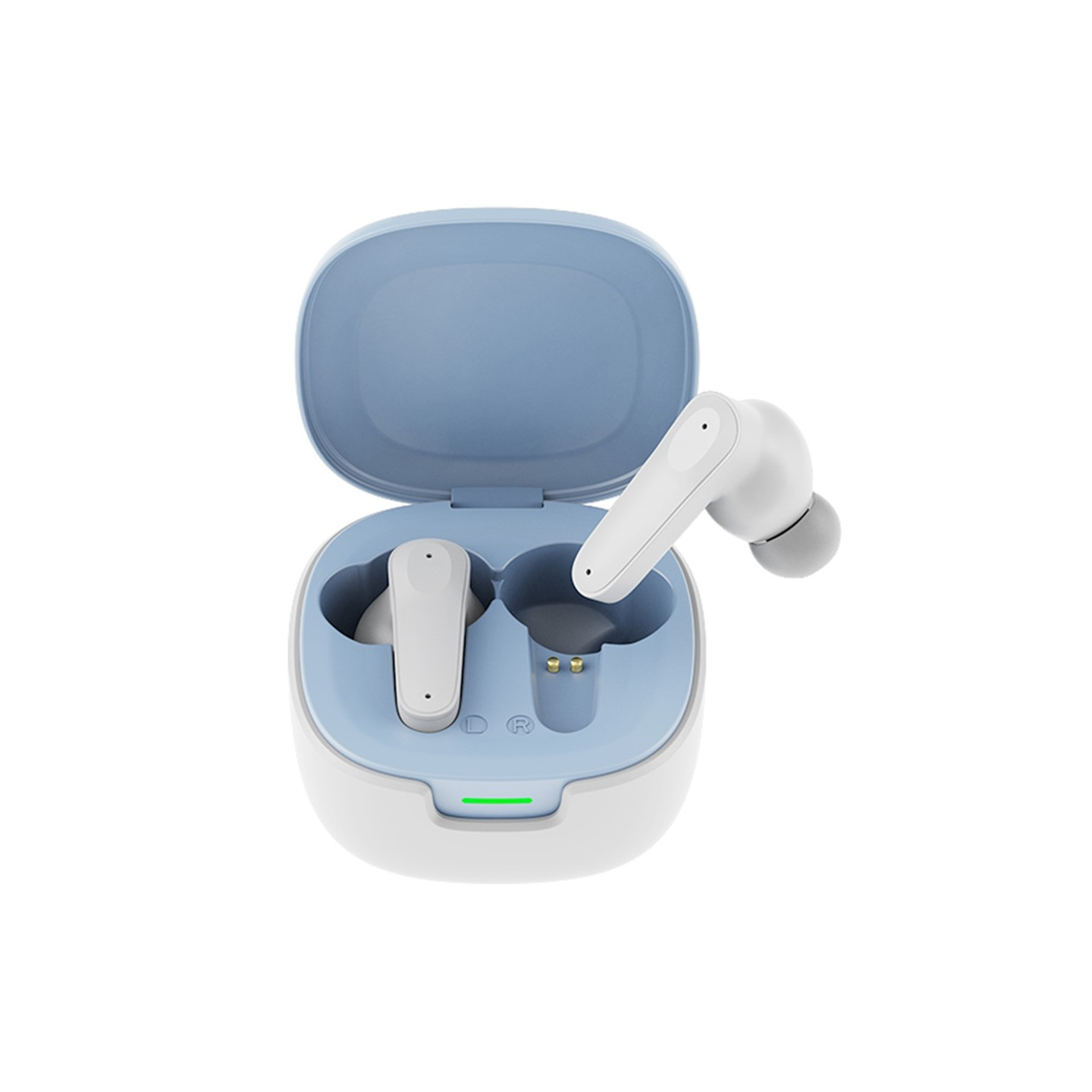 Bluetooth Headphones AI Smart Multi-Language Translation Translator - Blue