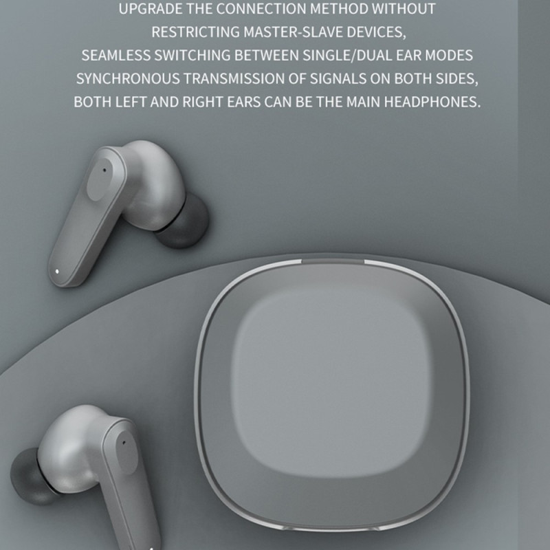 Bluetooth Headphones AI Smart Multi-Language Translation Translator - Blue