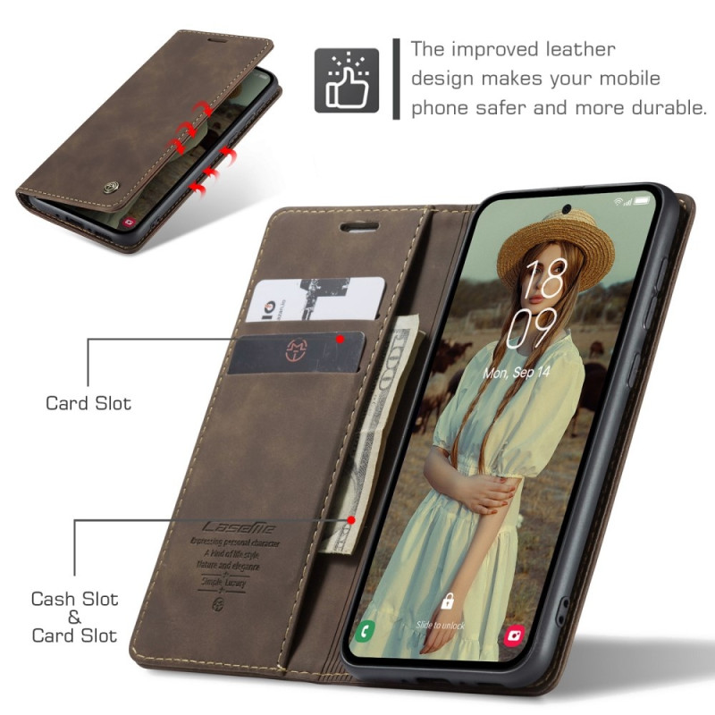 CASEME Plånboksfodral Samsung Galaxy A56 5G - Coffee
