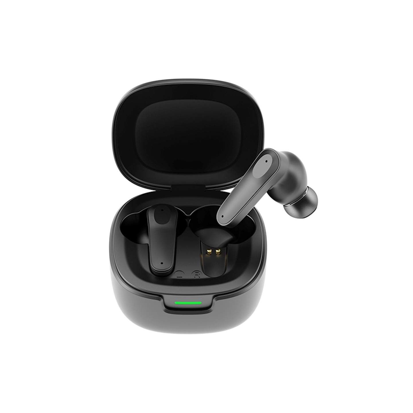 Bluetooth Hörlurar AI Smart Multi-Language Translation Översättare - Svart