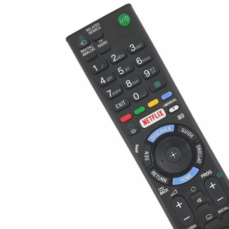 Fjärrkontroll Ersättning för RMT-TX101D För Sony TV