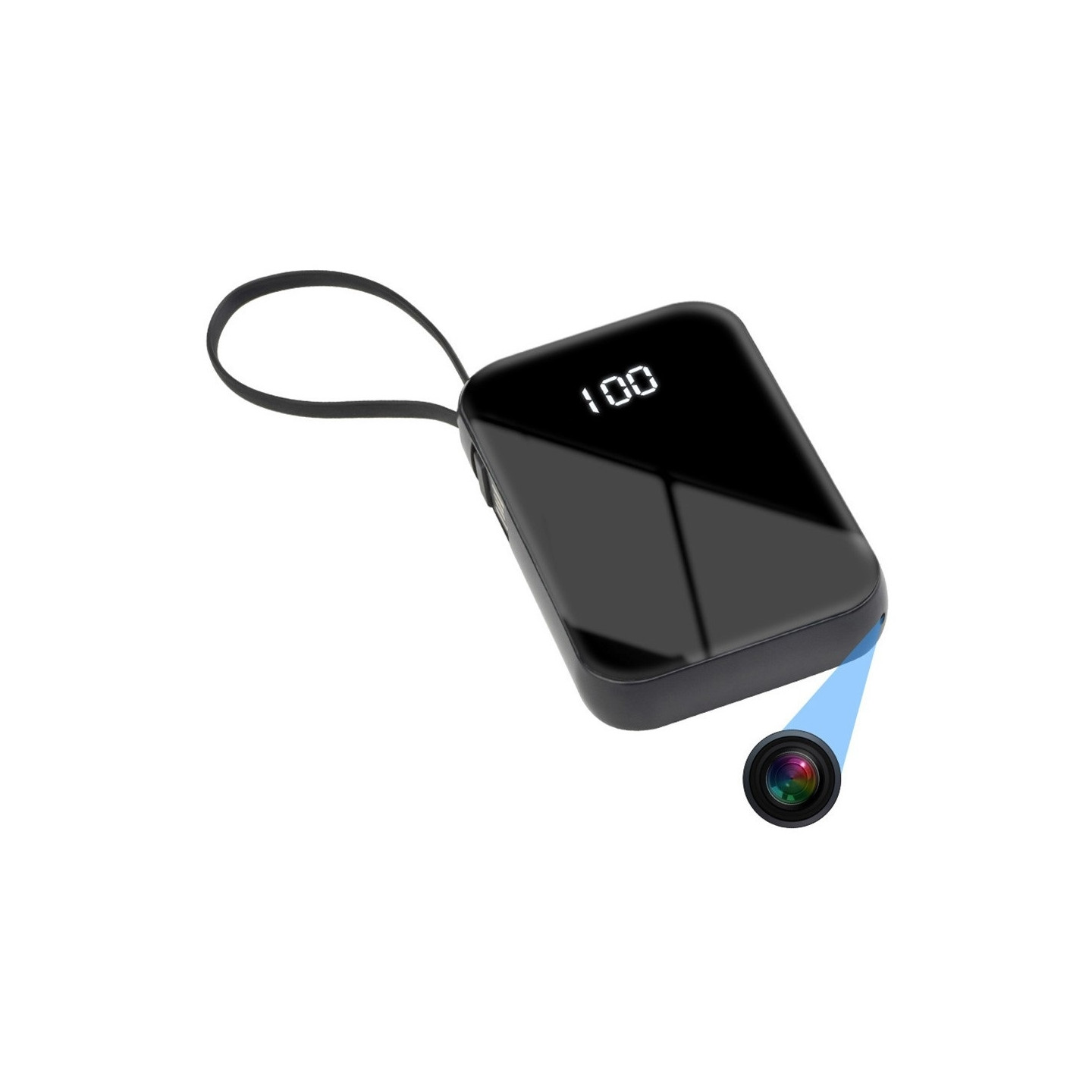 1080P HD WiFi-kamera 5000mAh bærbar powerbank sikkerhetskamera