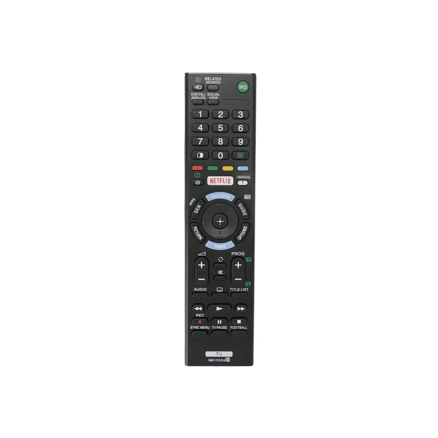 Fjernkontrollerstatning for RMT-TX101A For Sony TV