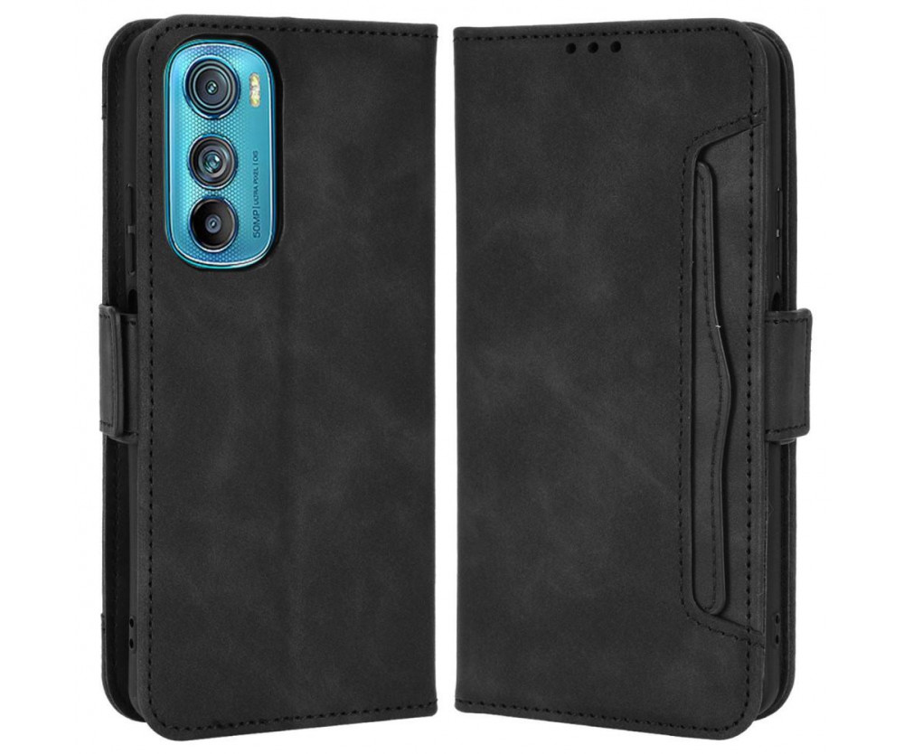 Motorola Edge 30 5G Plånboksfodral  - Svart