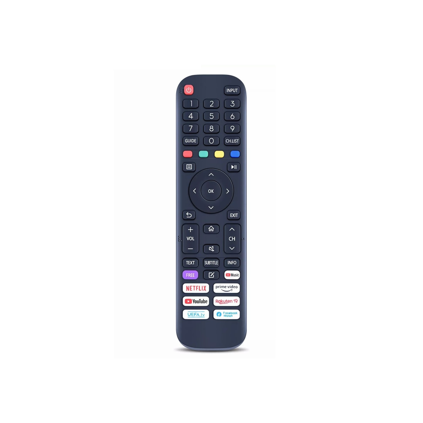 Remote Control Replacement for EN2AH30H For Hisense Smart Tv