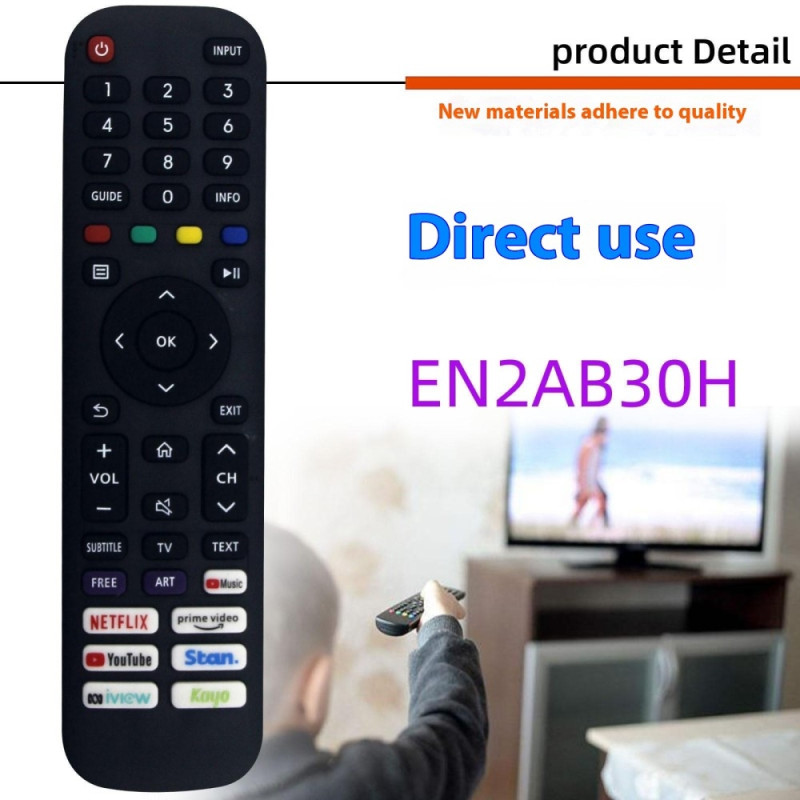Remote Control Replacement for EN2AB30H For Hisense Smart Tv