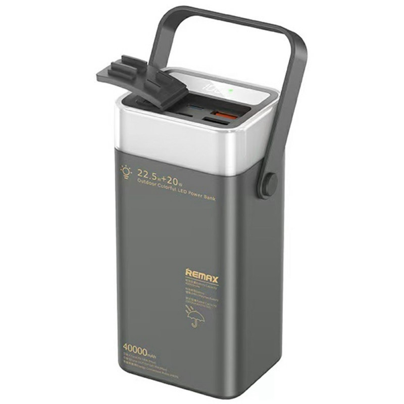 REMAX RPP-596 40000mAh Hurtigopladende Powerbank 20W 22.5W