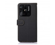 KHAZNEH Redmi 10C Plånboksfodral Svart / Röd