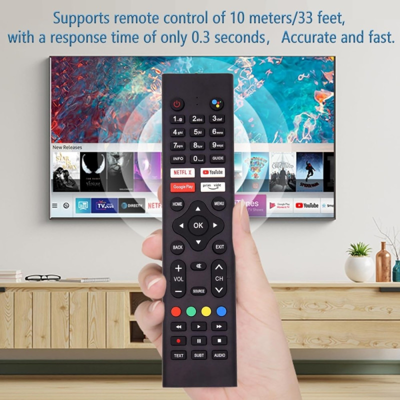 Fjernkontrollerstatning for JVC SCEPTER WALTON For JVC TV