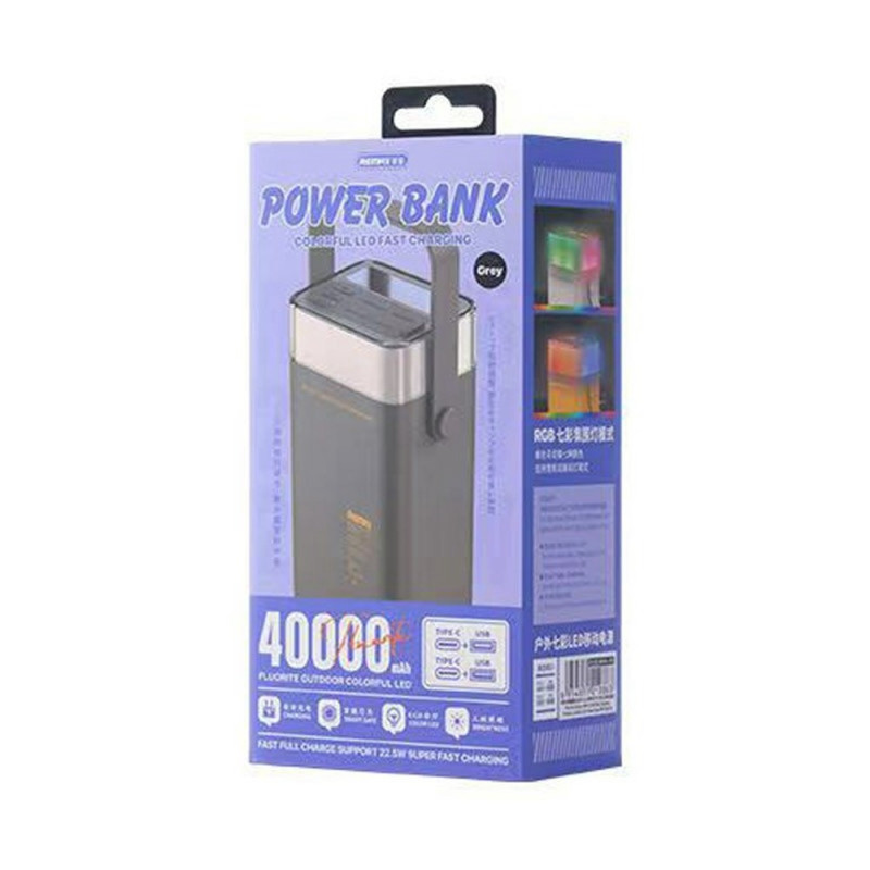 REMAX RPP-596 40000mAh Hurtiglading Powerbank 20W 22.5W