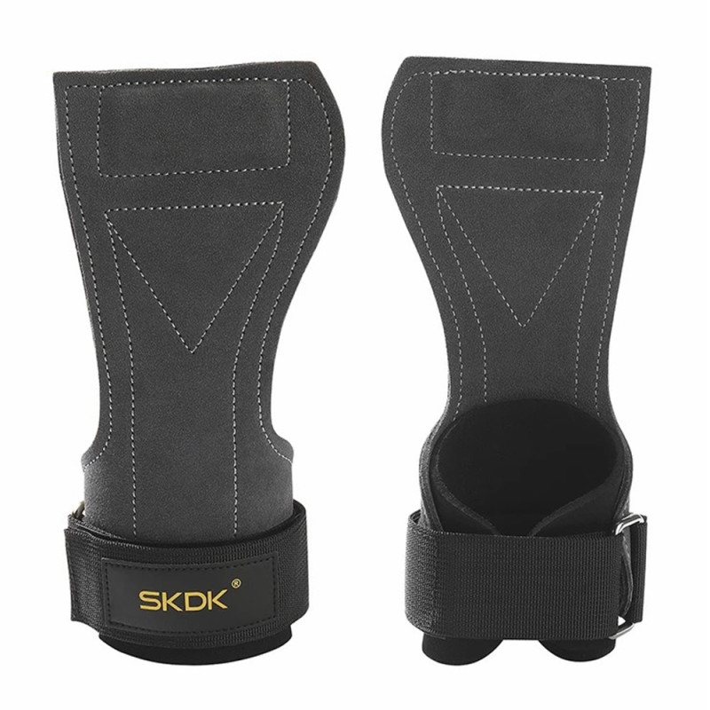 SKDK Weightlifting Gym Hand Grip Sports Ventilated Training Gloves Wrist Support