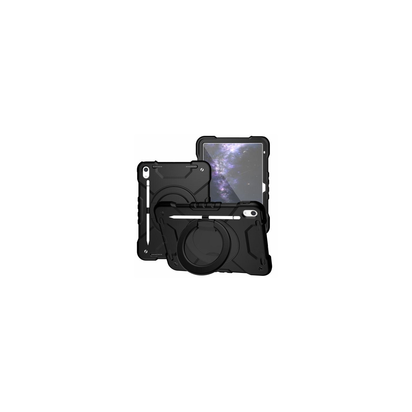 For iPad 10.9 (2022) Shockproof Tablet Case with Shoulder Strap