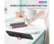 Redmi 10C TPU skal med Finger Ring - Svart