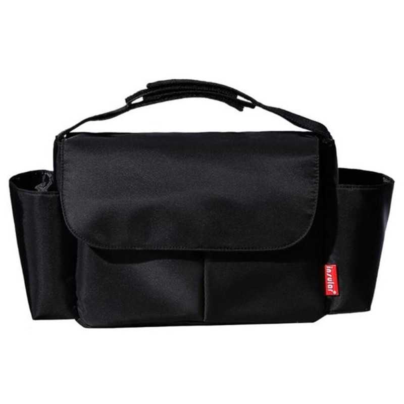 Waterproof Nylon Stroller Hanging Bag Baby Diaper Milk Bottle Storage Bag