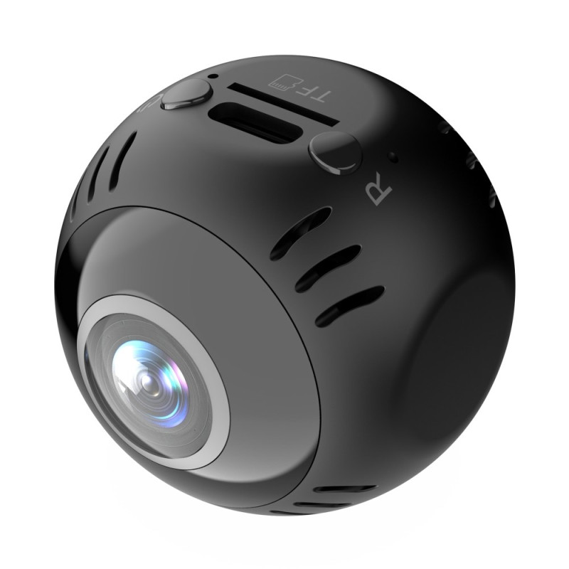 Intelligent WiFi-kamera Uppspelning i realtid Panoramautsikt Övervakningskamera