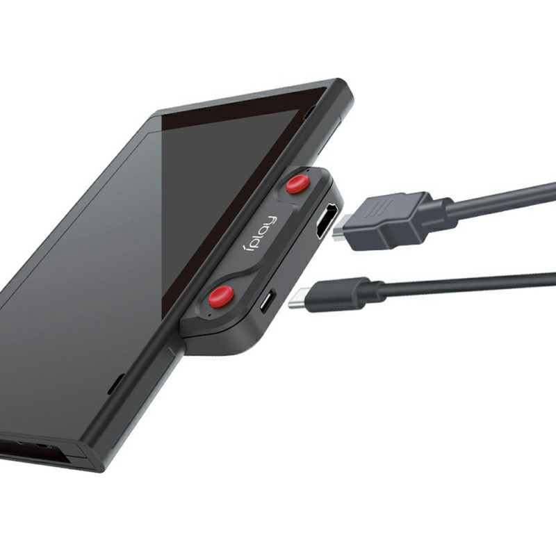 IPLAY Kompatibel med Nintendo Switch HD-kompatibel TV Dock Mini Docking Station