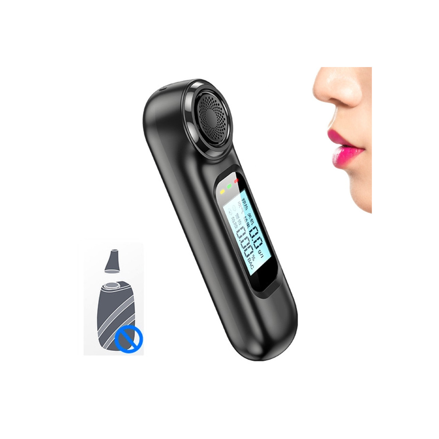 Breathalyzer alcohol tester Breathalyzer Touchless drunk driving Breathalyzer