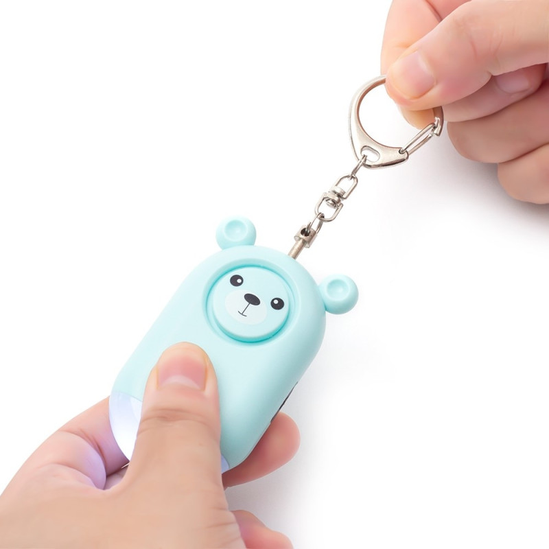 Hätähälytys Assault Protection Kannettava itsepuolustus Kova henkilökohtainen turvahälytys - sininen