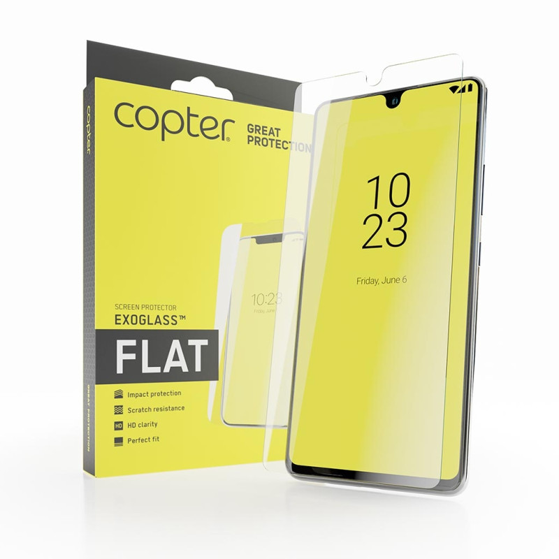 Copter Exoglass Herdet Glass til Xiaomi Redmi 14C – Flat Edition