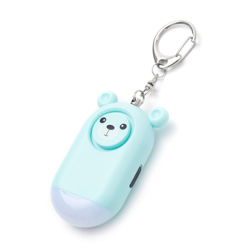 Hätähälytys Assault Protection Kannettava itsepuolustus Kova henkilökohtainen turvahälytys - Valkoinen