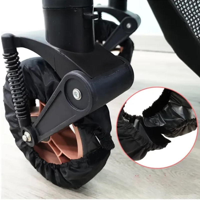 2 kpl Protection Wheel Ram Oxford kangas likaa vastaan koko L 17-25cm etupyörälle