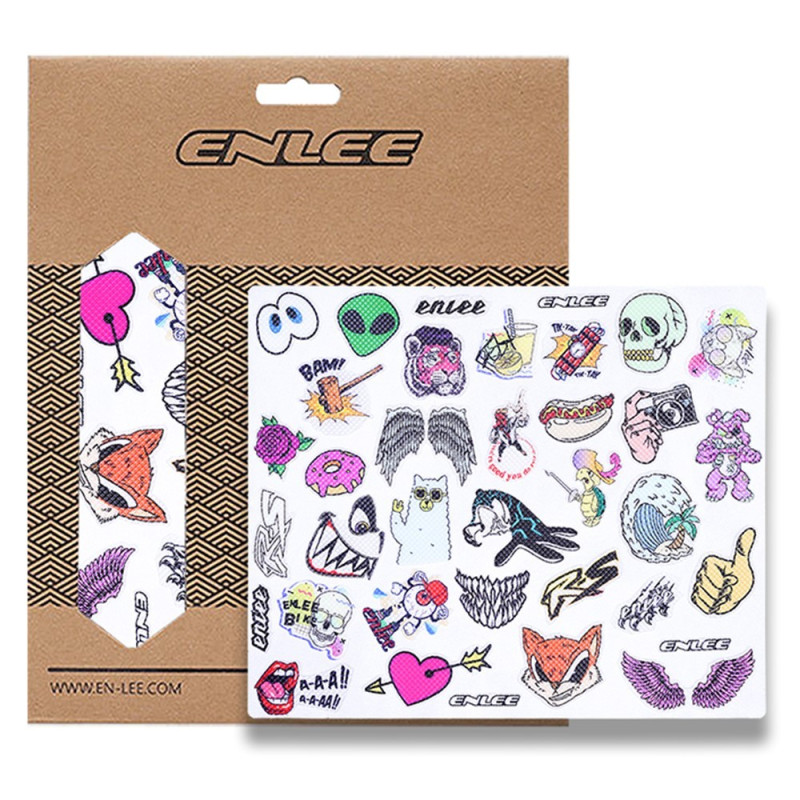 ENLEE Personalized Creative Stickers PVC Decorative Decals