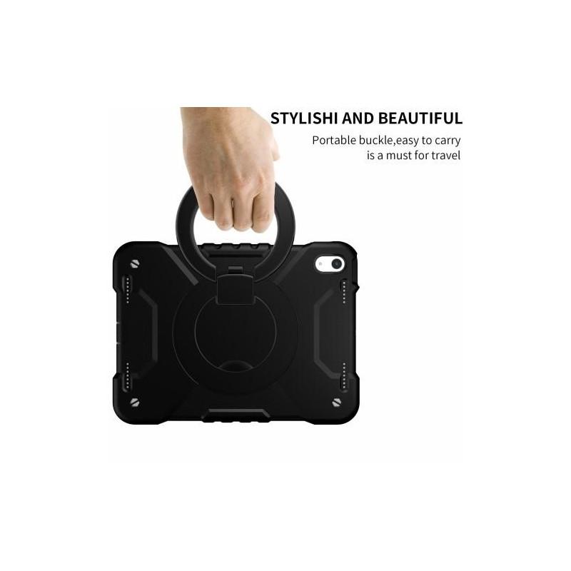 For iPad 10.9 (2022) Shockproof Tablet Case with Shoulder Strap
