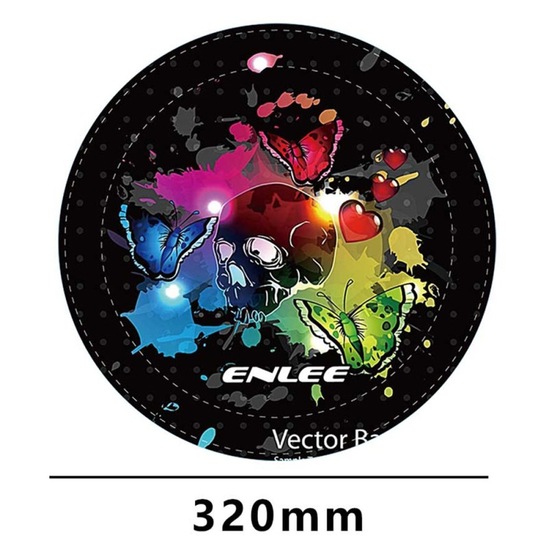 ENLEE Mountain Bike Disc Brake Shield Anti Overspray Bicycle Brake Shield - Skateboard