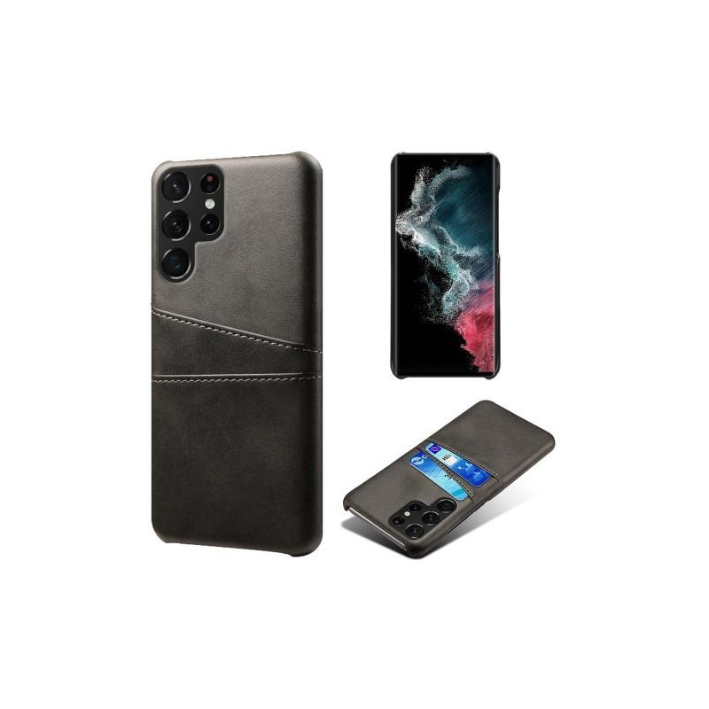 Samsung Galaxy S23 Ultra KSQ Pu - nahkapäällysteinen kuori, kova kotelo