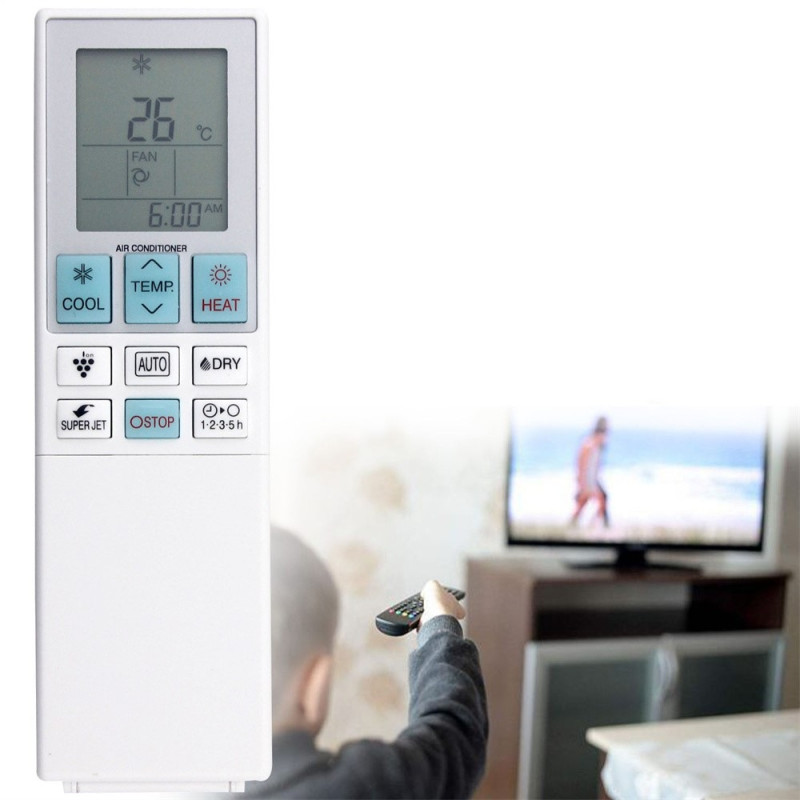 Remote Control Replacement for CRMC-B153JBEZ for Sharp Air Conditioner