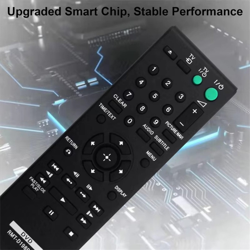 Kaukosäätimen vaihto RMT-D198P:lle Sony DVD:lle