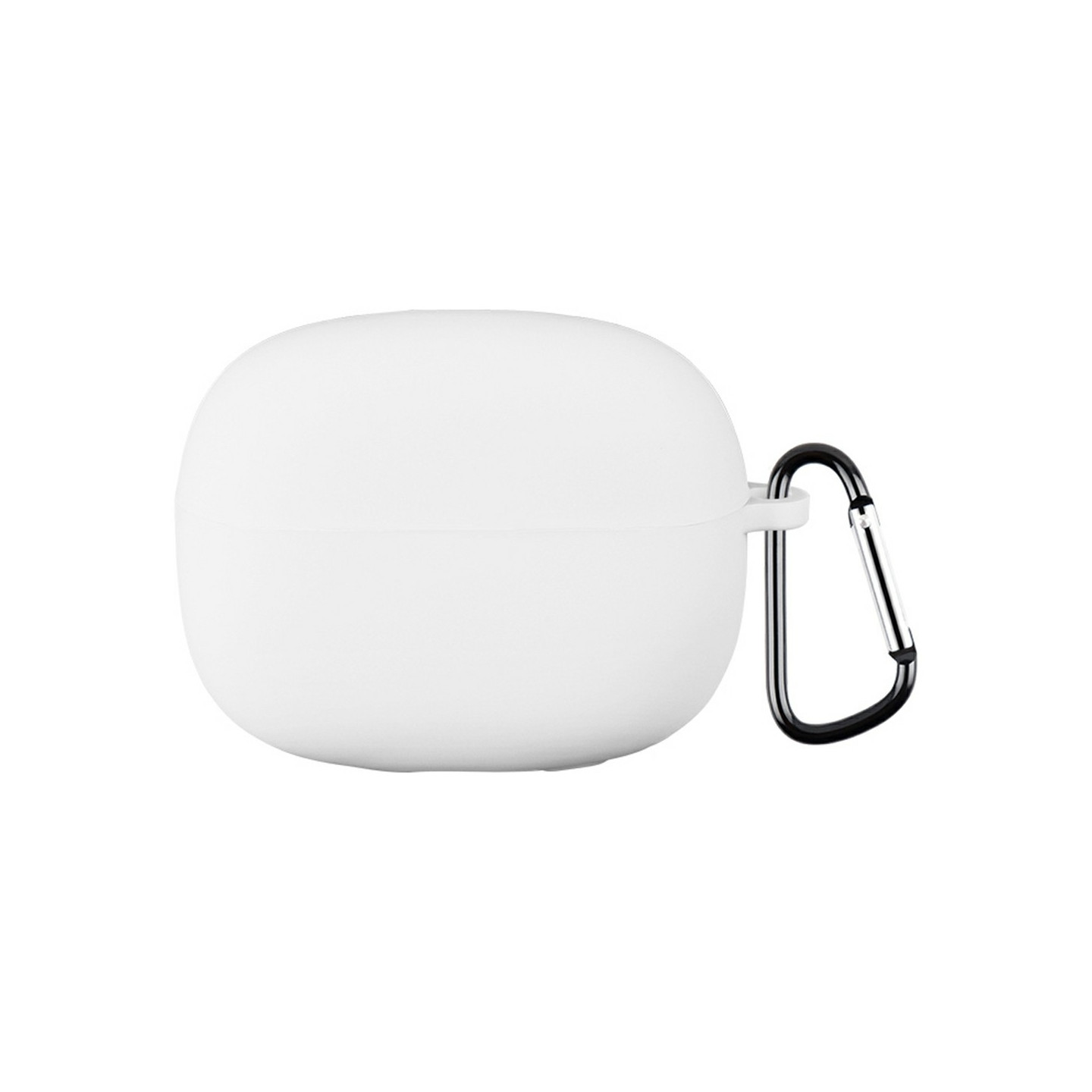 For Xiaomi Redmi Buds 6 Pro Silicone Case Bluetooth Earphone Anti-Scratch Protective Cover with Carabiner