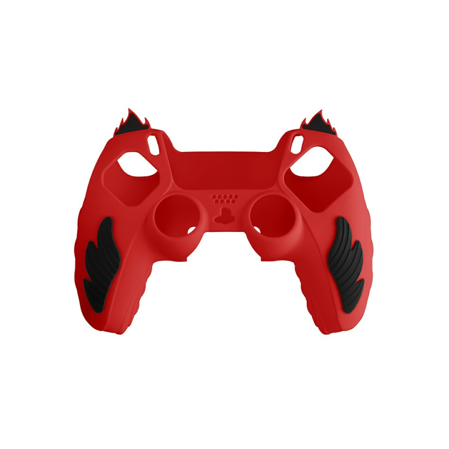 Playstation 5 / PS5 Silikon Skin Cover Case Anti-Slip Protection Flame Design - RØD