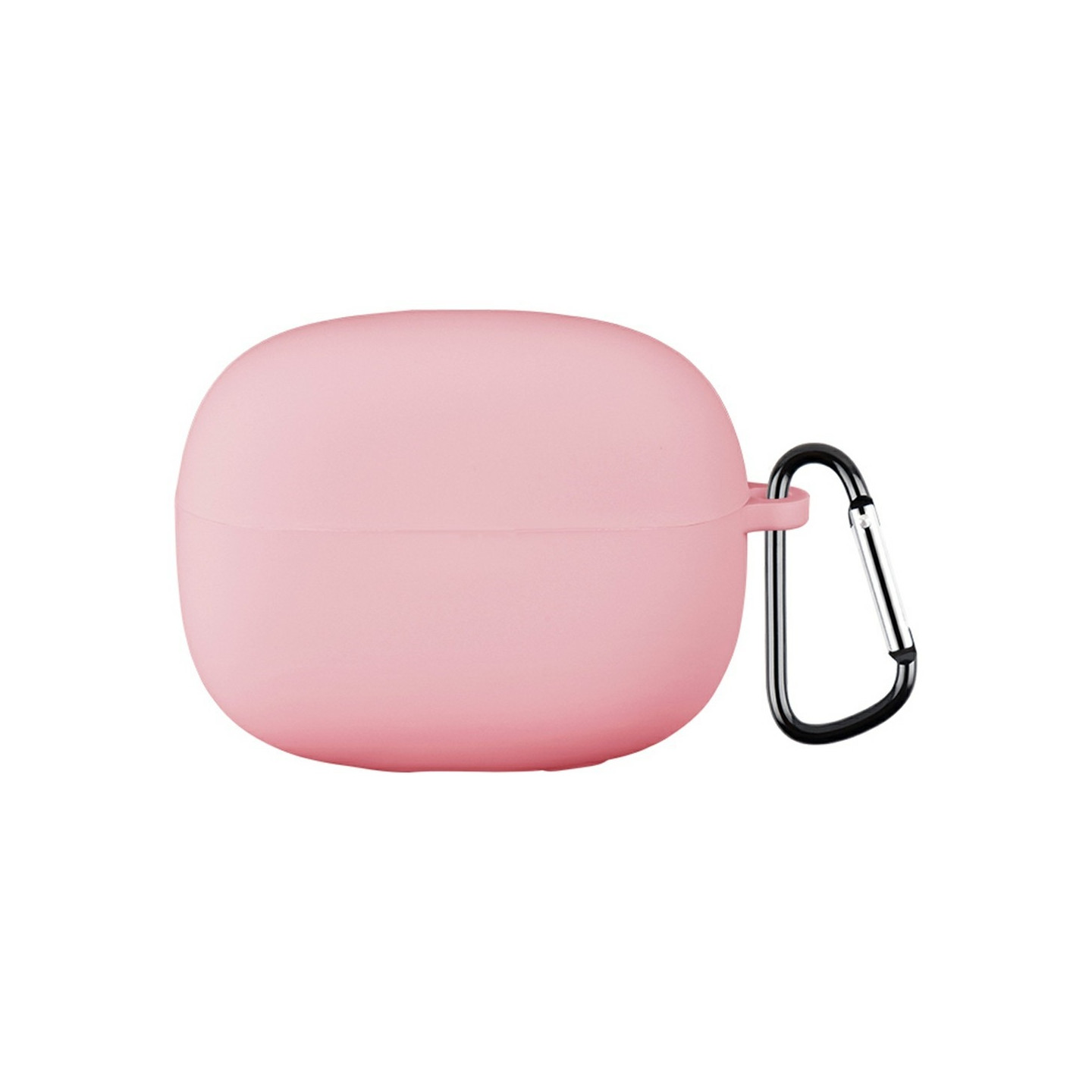 For Xiaomi Redmi Buds 6 Pro Silicone Case Bluetooth Earphone Anti-Scratch Protective Cover with Carabiner