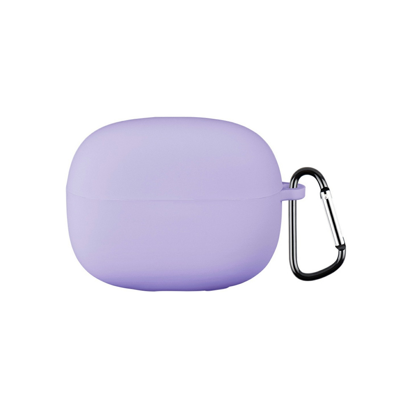 For Xiaomi Redmi Buds 6 Pro Silicone Case Bluetooth Earphone Anti-Scratch Protective Cover with Carabiner