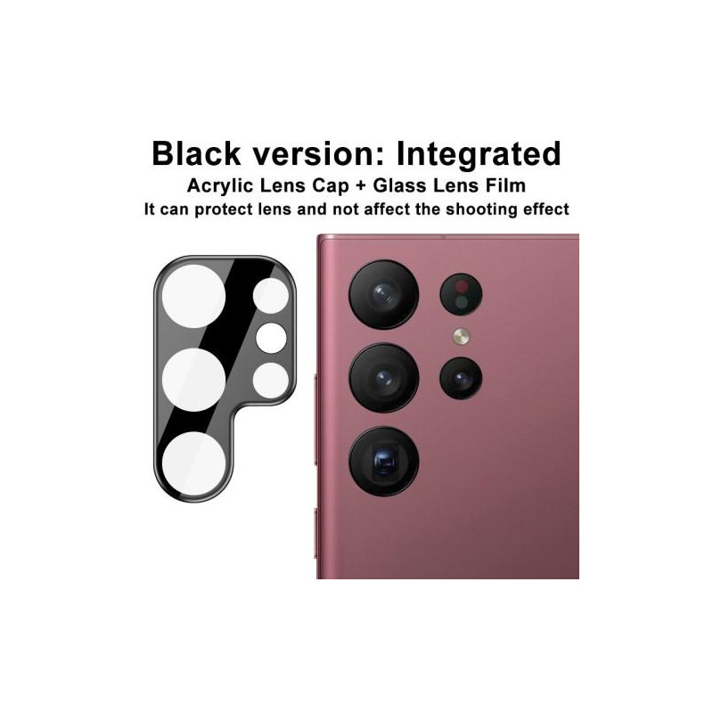 Samsung Galaxy S23 Ultra IMAK Linse Herdet Glass+Beskyttelse