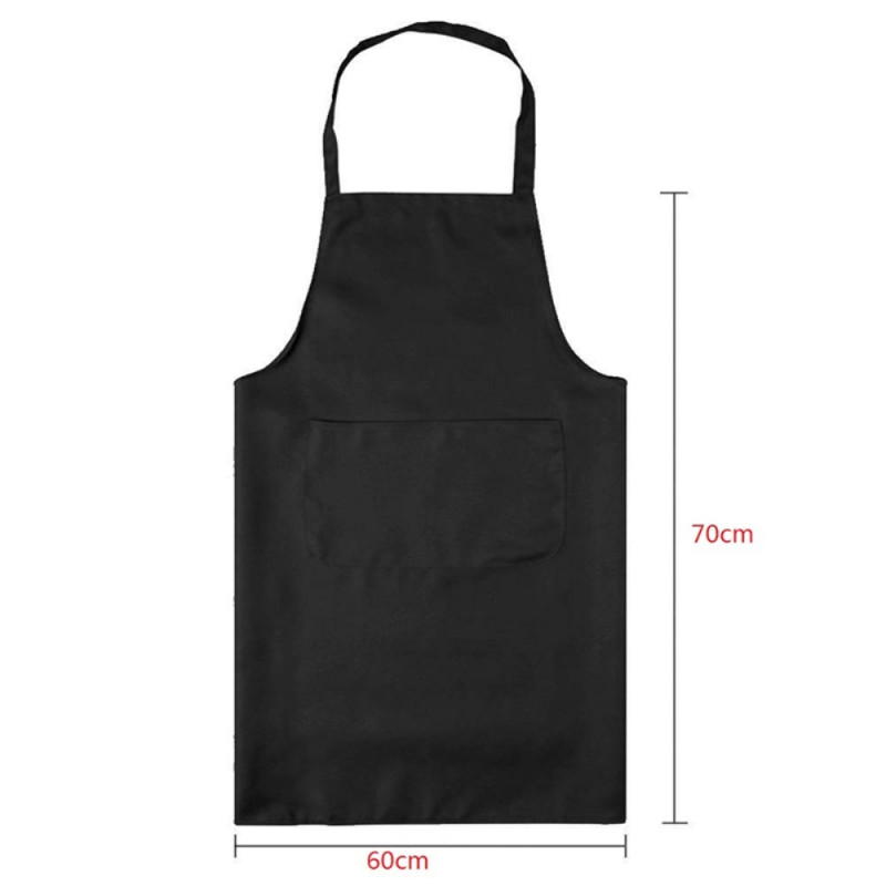 Home Kitchen Simple Stylish Clean Color Apron - Purple