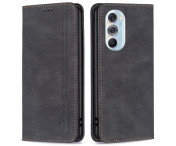 Till Motorola Edge 30 Pro Plånboksfodral  - Svart