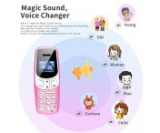 Världens minsta mobiltelefon Bluetooth MP3-spelare Röstväxlare