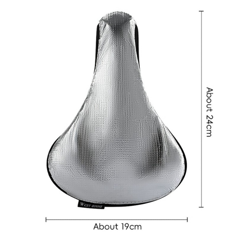 WEST BIKING Cykelsæde Vandtæt solafskærmning Cykelsadel Regnslag Sadel Sadelbetræk