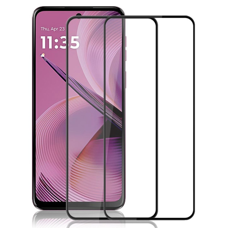 Amorus Herdet Glass til Motorola Moto G55 Heldekkende 2-pack