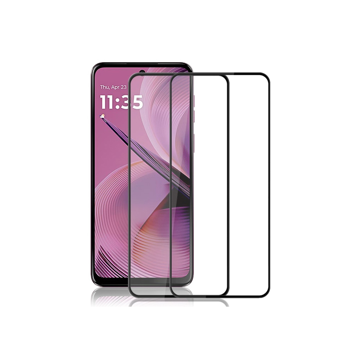 AMORUS 2stk til Motorola Moto G55 hærdet glas