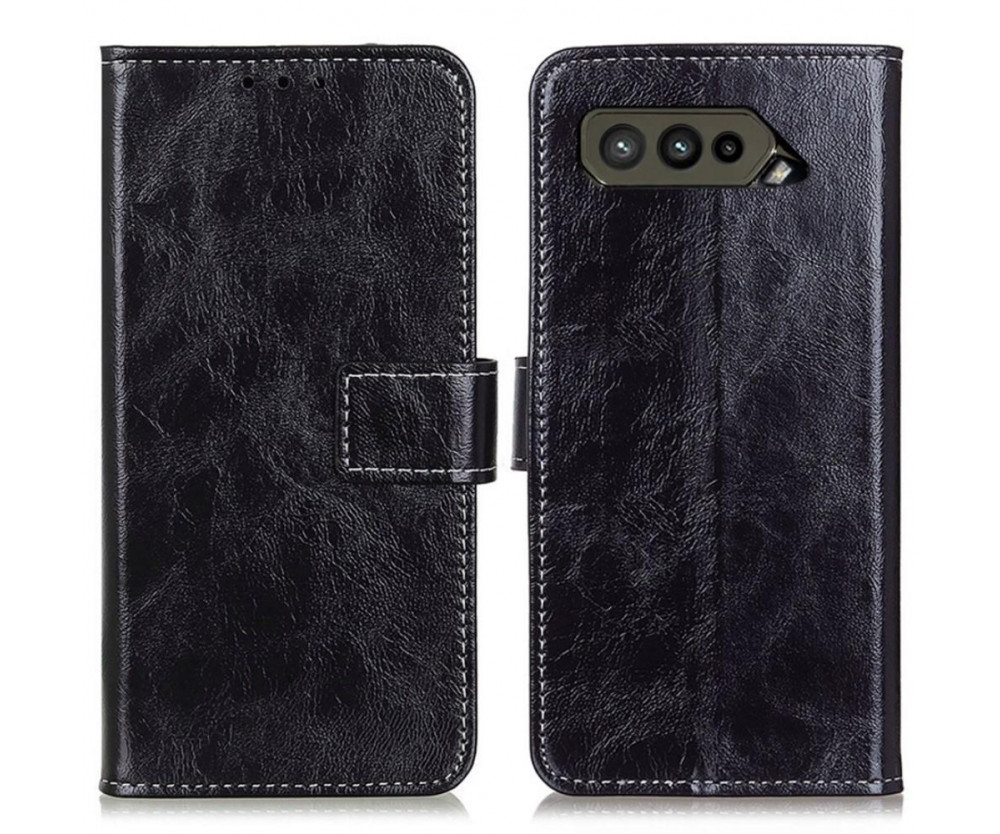 Asus ROG Phone 5 / Ultimate / Pro Plånboksfodral Svart