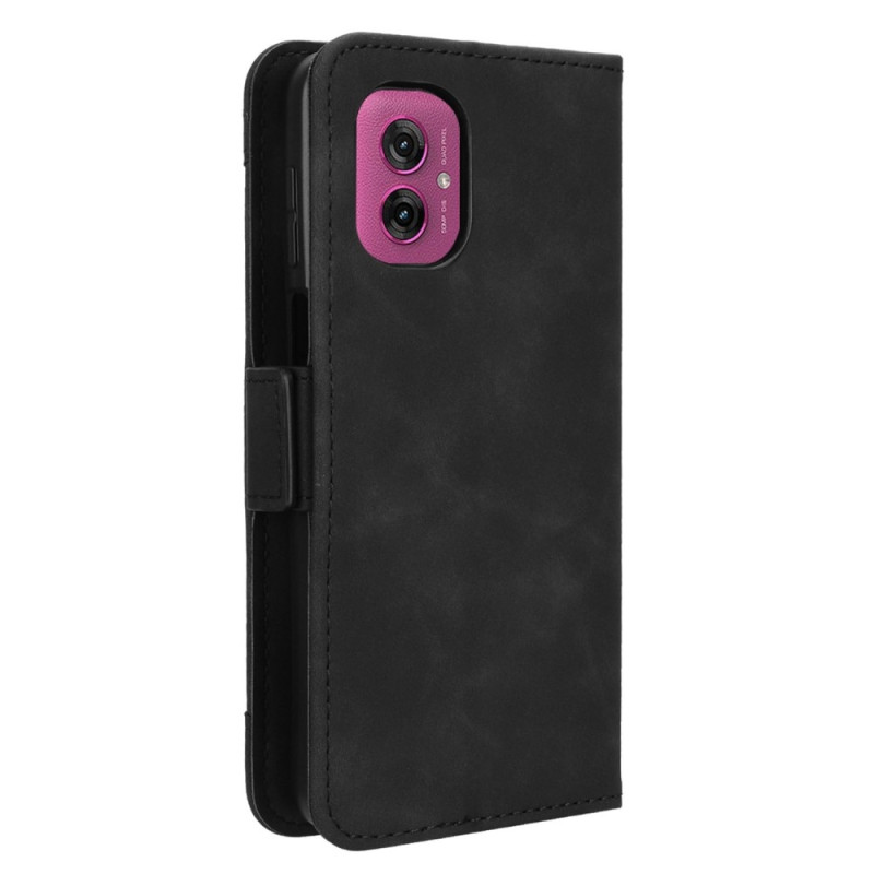 Till Motorola Moto G55 5G Plånboksfodral med korthållare  - Svart