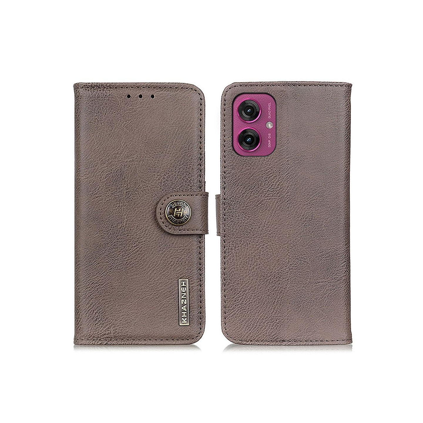 KHAZNEH lompakkoteline Motorola Moto G55 - Khaki