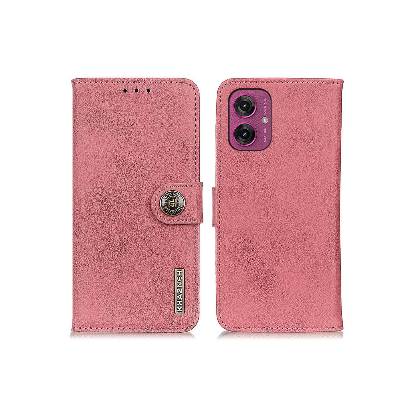 KHAZNEH lompakkoteline Motorola Moto G55 - Pink