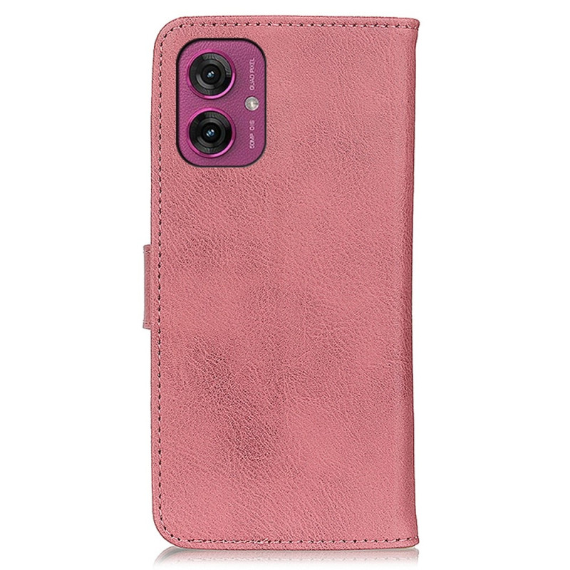 KHAZNEH Motorola Moto G55 Lommebok-deksel - Pink